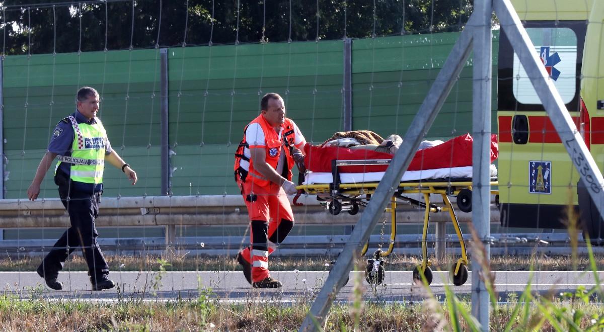 Wypadek autokaru w Chorwacji. Nowe informacje nt. transportu rannych do Polski