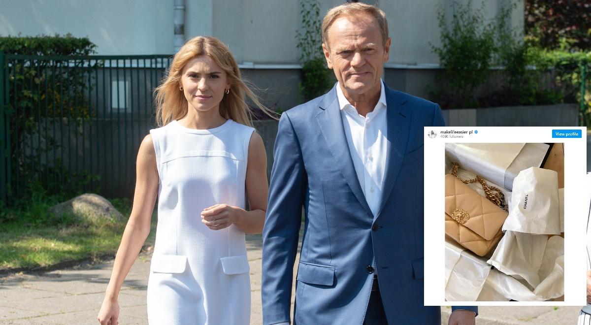 Kasia Tusk dostała torebkę za 30 tys. złotych. Jej mąż wziął 1,5 mln rządowej pomocy