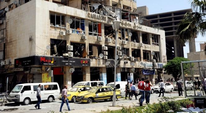 Krwawe dni w Damaszku. Bomba zabiła 13 osób