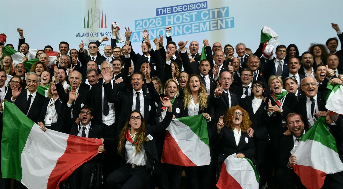 "Włoski cud". Media zachwycone wyborem Mediolanu i Cortiny d'Ampezzo na gospodarzy ZIO 2026