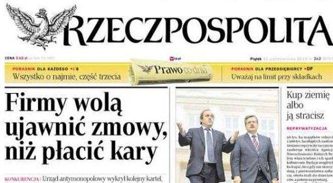 Hajdarowicz złożył ofertę kupna dziennika "Rzeczpospolita"