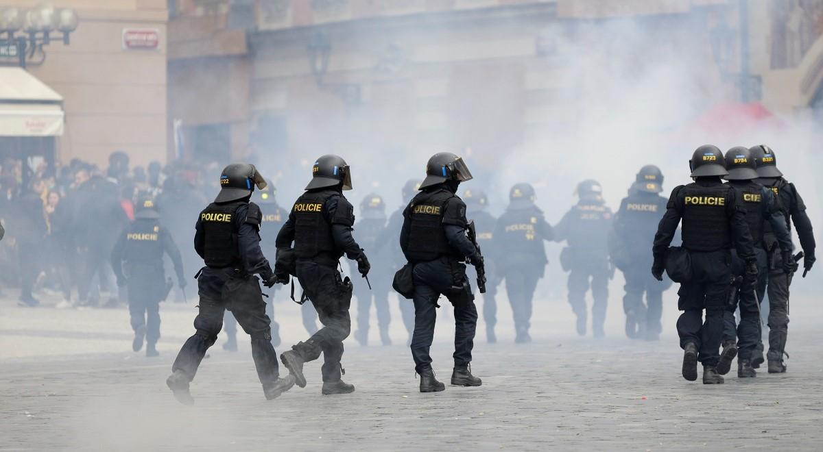 El. Euro 2024: Czechy - Polska. Mobilizacja policji przed meczem w Pradze