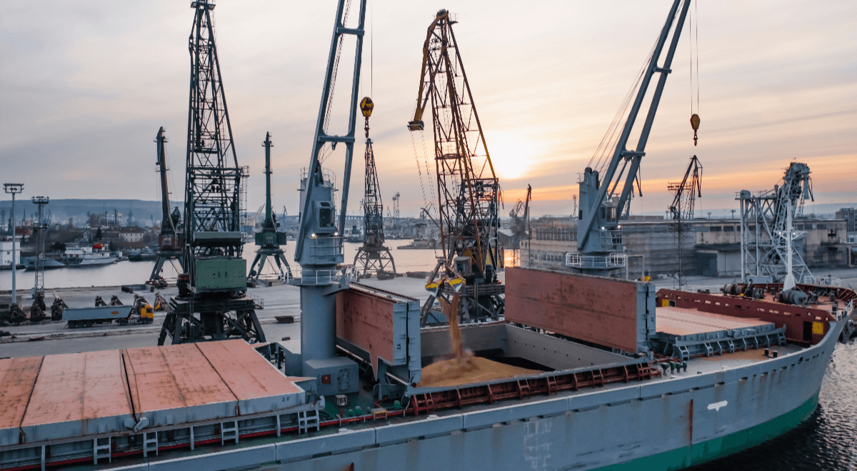 "Alternatywna droga morska". Ukraina zwiększa eksport towarów przez porty na Morzu Czarnym