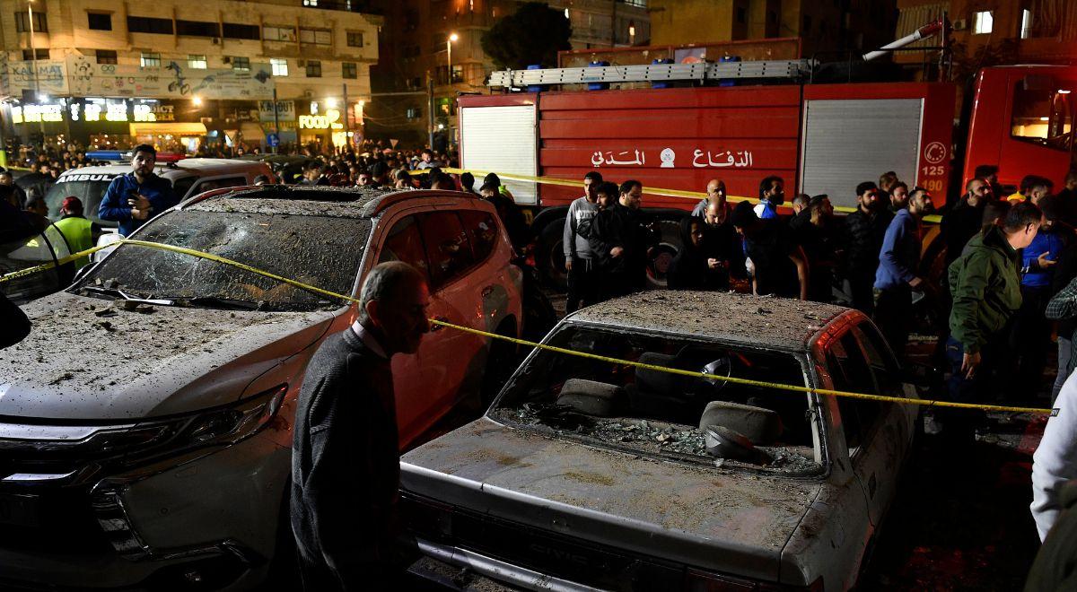 Liban: potężna eksplozja. Izrael uderzył w siedzibę Hamasu