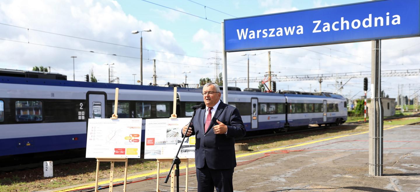 Rusza rządowa inwestycja, na którą czekano od lat. Rozbudowa i modernizacja stacji PKP Warszawa Zachodnia