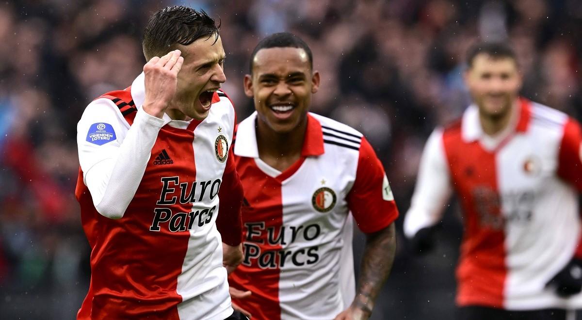 Eredivisie: Sebastian Szymański i Feyenoord świętują mistrzostwo. Polak został gwiazdą fety [WIDEO]
