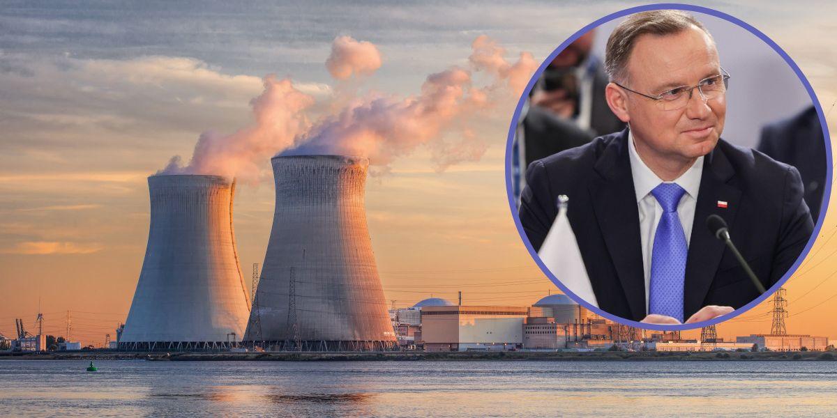 Prezydent Duda: istotnym elementem przyszłości jest rozwój elektrowni nuklearnych