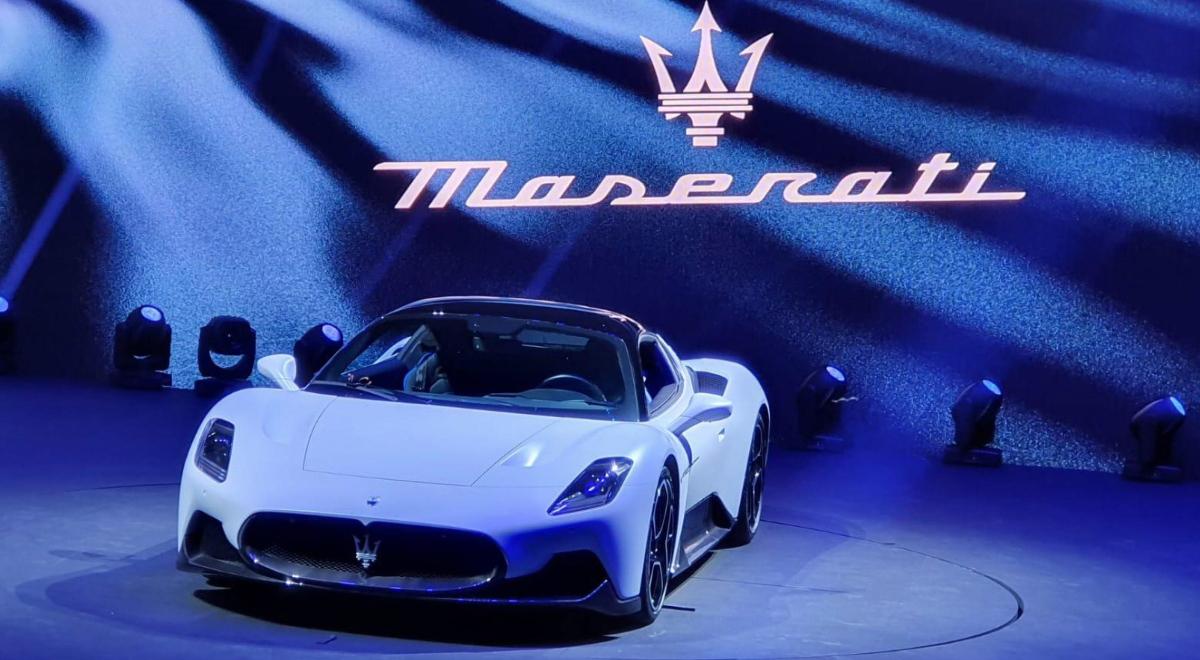 Ma być konkurencją dla Ferrari i Porsche. Maserati zaprezentowało nowy model MC20