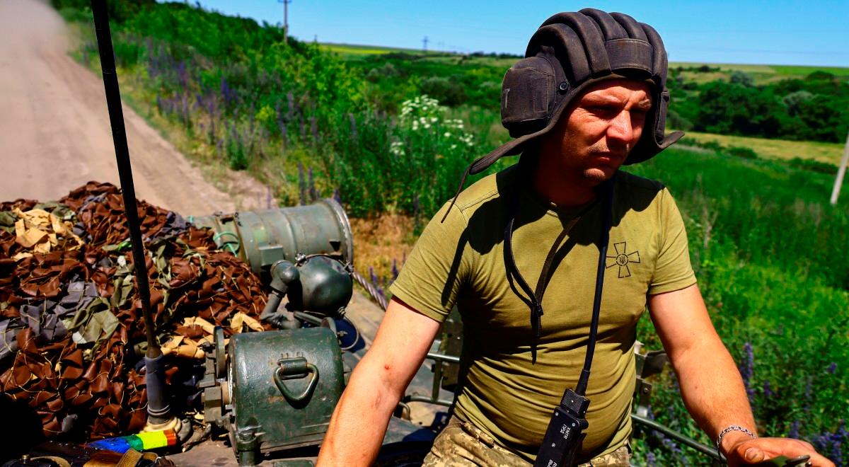 Sukcesy Ukrainy na okupowanych terenach. "Żołnierze umacniają się na osiągniętych rubieżach"