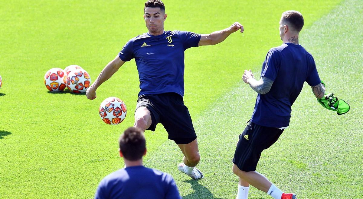 Liga Mistrzów: Cristiano Ronaldo pojawił się na treningu. Portugalczyk może zagrać przeciwko Ajaksowi 