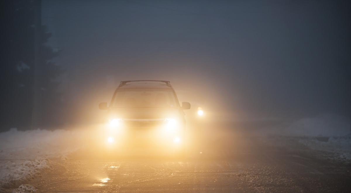 GDDKiA przestrzega przed mgłami. Apel do kierowców o bezpieczną jazdę