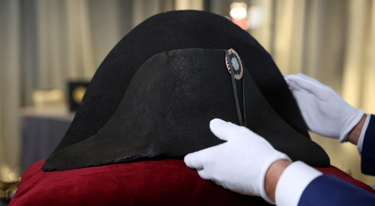 Sprzedano kapelusz Napoleona Bonaparte. Rekordowa kwota