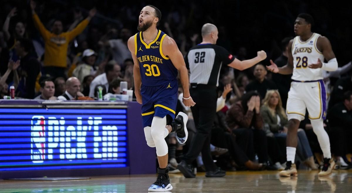 NBA. Curry poprowadził Warriors do zwycięstwa w meczu z Lakers. Ważna wygrana Thunder