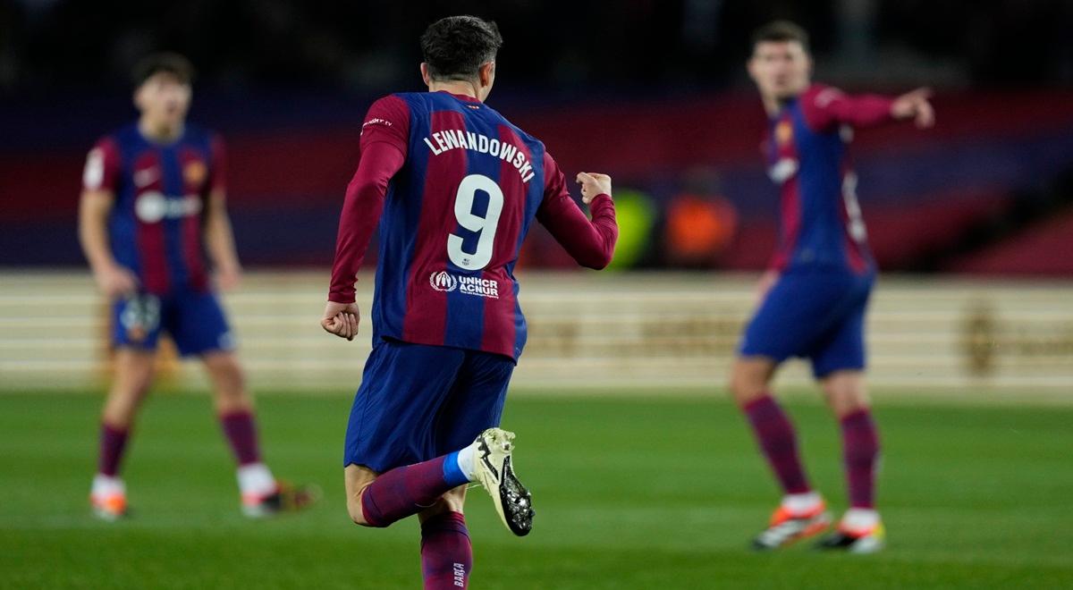 La Liga: Lewandowski trafił do siatki, ale Barcelona rozczarowała