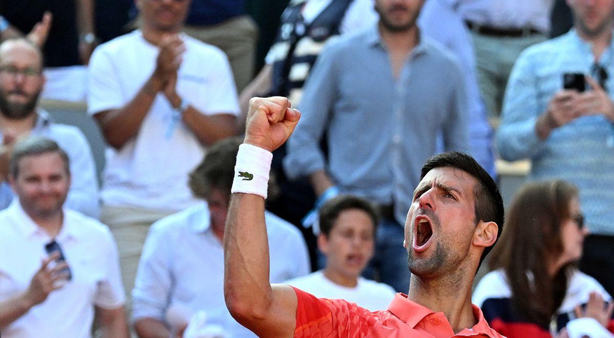 Roland Garros: Novak Djoković pierwszym półfinalistą French Open! Karen Chaczanow urwał jednego seta