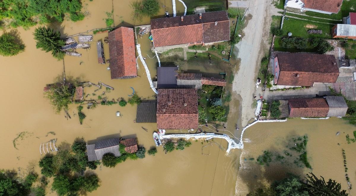 Gigantyczne powodzie w Chorwacji. Trwa walka o utrzymanie wałów na rzece Drawa