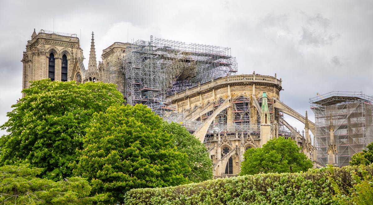 Odbudowa katedry Notre Dame. Prace wstrzymane z powodu koronawirusa