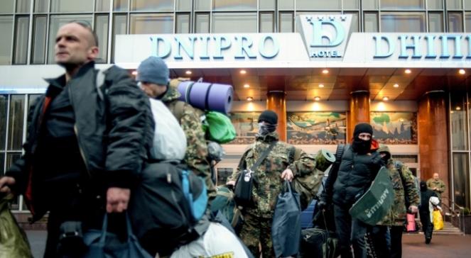 Ukraina: działacze Prawego Sektora opuścili hotel w Kijowie