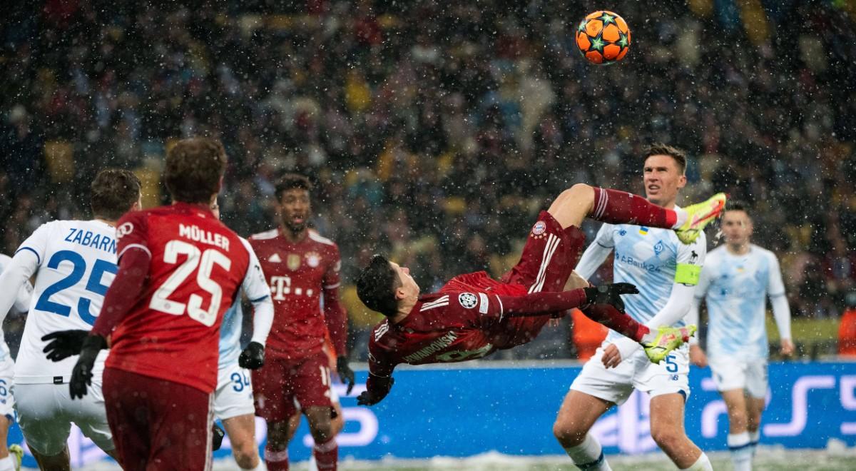 Liga Mistrzów: Bayern pokonał Dynamo. Fenomenalny gol Lewandowskiego ozdobą meczu w Kijowie