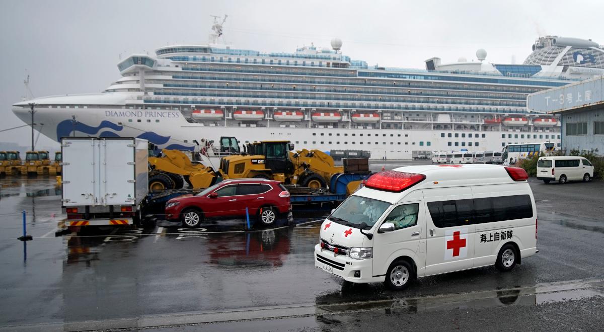 Japonia: dwie ofiary koronawirusa. Zaraziły się na statku "Diamond Princess"