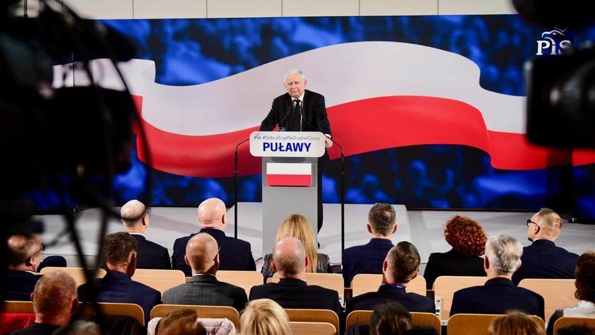 Spotkanie z prezesem PiS w Puławach. "Węgla nie zabraknie" 