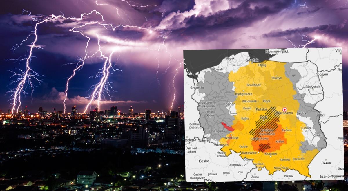 Pogoda: silne burze nad Polską. Najwyższe ostrzeżenia IMGW