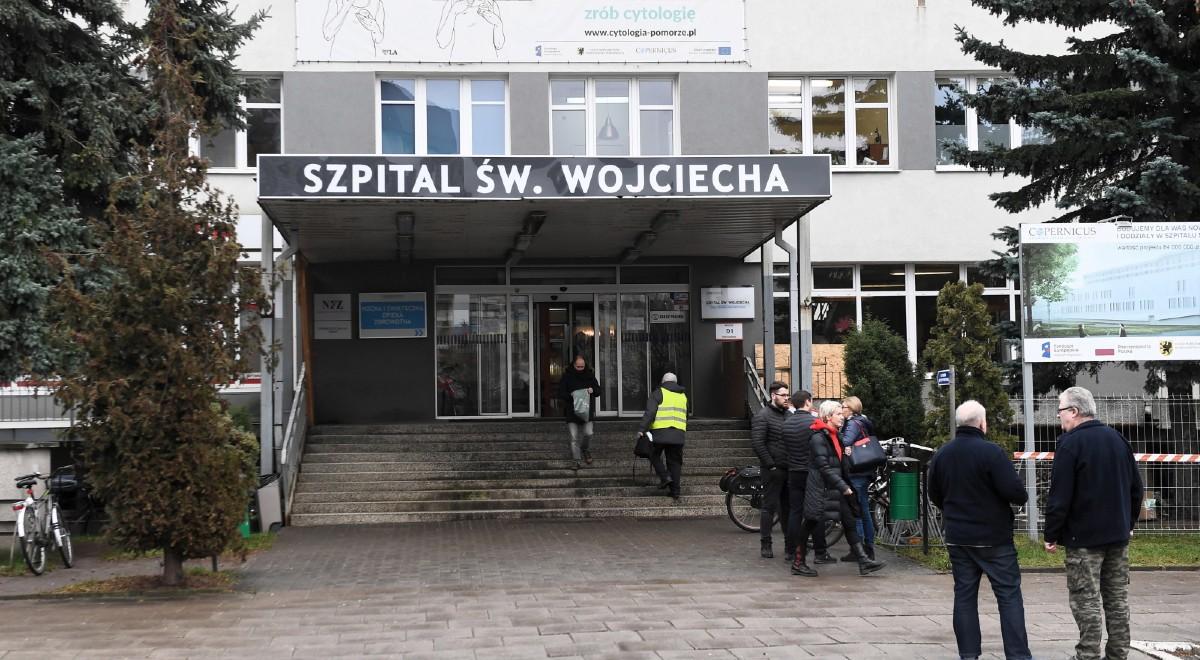 Śmierć w gdańskim szpitalu. 61-latek usłyszał zarzut zabójstwa