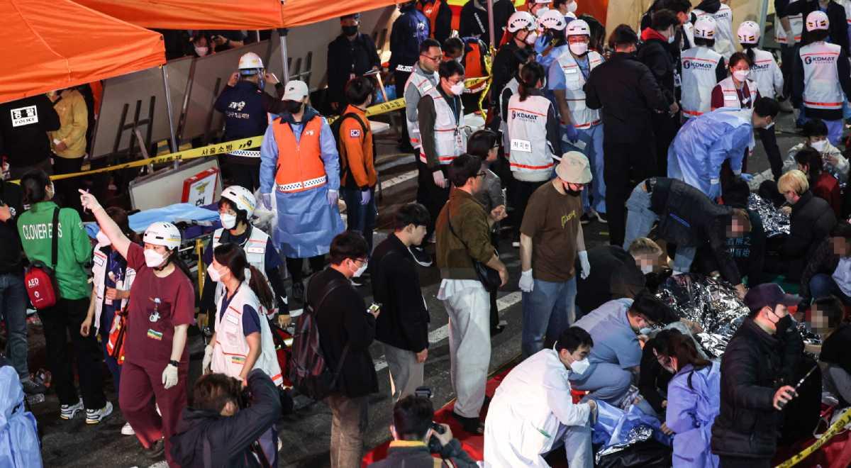 Tragiczny finał imprezy halloweenowej w Seulu. Nie żyje co najmniej 151 osób