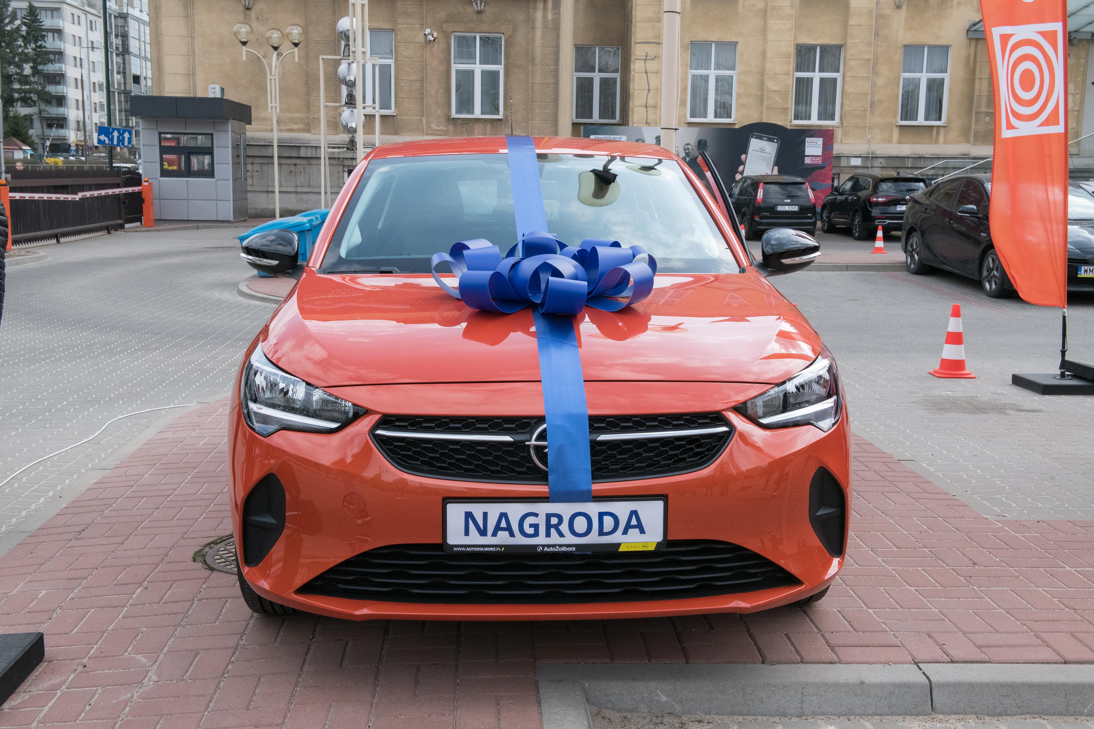 Samochód osobowy Opel Corsa, nagroda główna w konkursie 