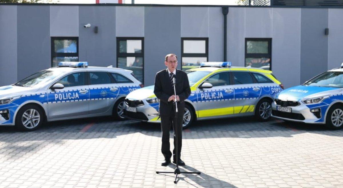 Nowe posterunki policji na Lubelszczyźnie. Minister Kamiński: funkcjonariusze muszą być blisko ludzi 
