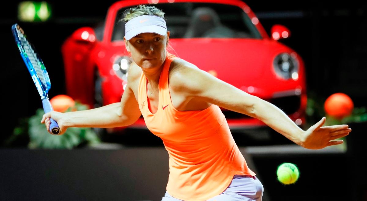 WTA Stuttgart: Szarapowa krok od finału. Dziennikarze zakłócają jej spokój "niewłaściwymi" pytaniami