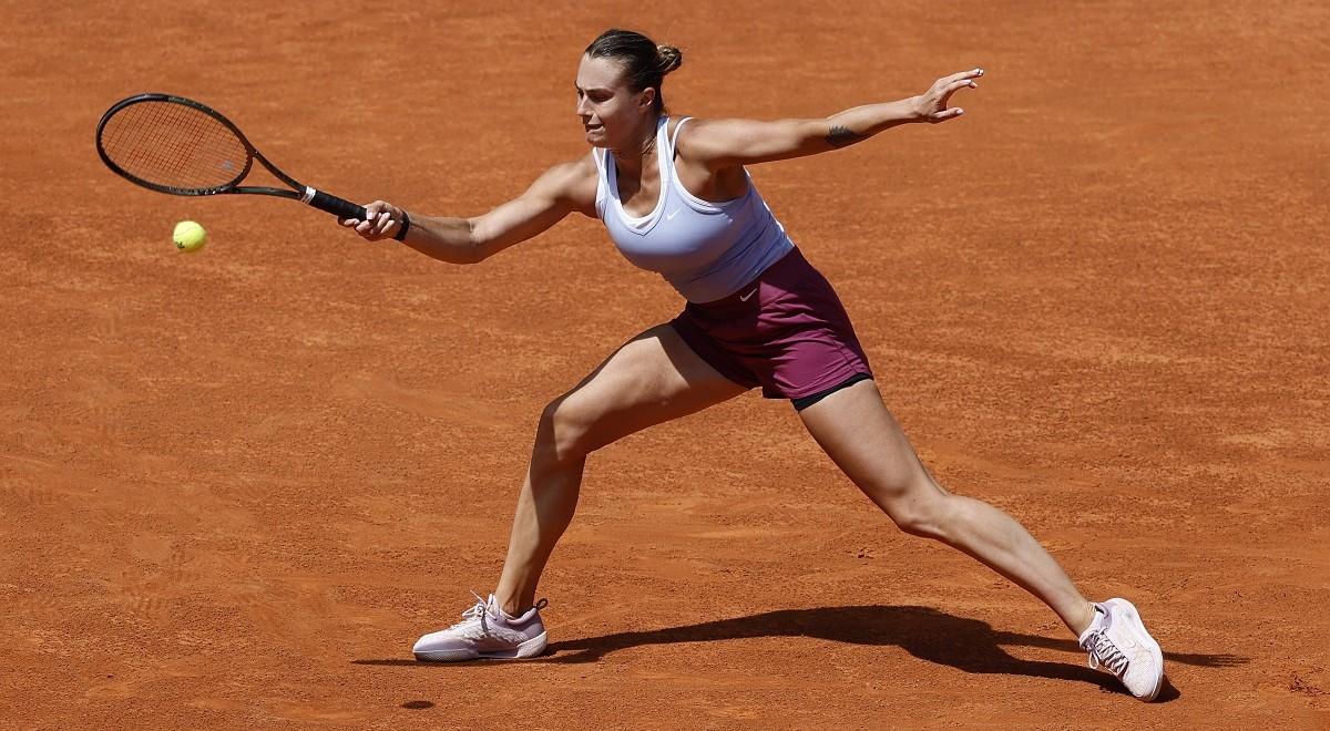 WTA Madryt: Aryna Sabalenka przezwyciężyła kryzys. Rywalka Igi Świątek melduje się w półfinale