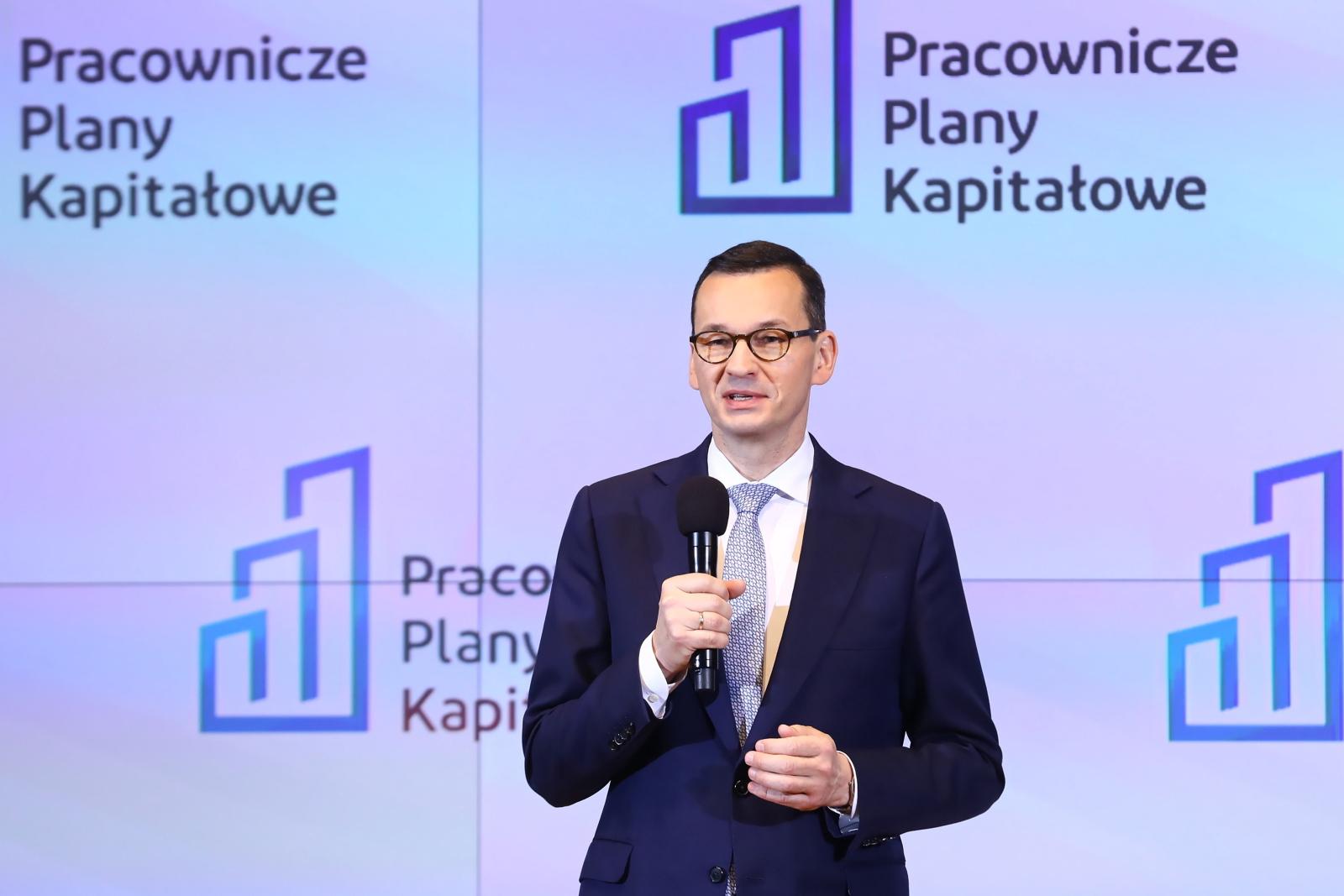 Premier Mateusz Morawiecki: PPK zapewnią godne emerytury, przyniosą korzyści dla firm i pracowników