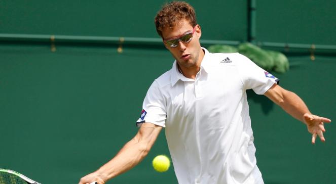 Wimbledon: męczarnie Jerzego Janowicza w pierwszej rundzie