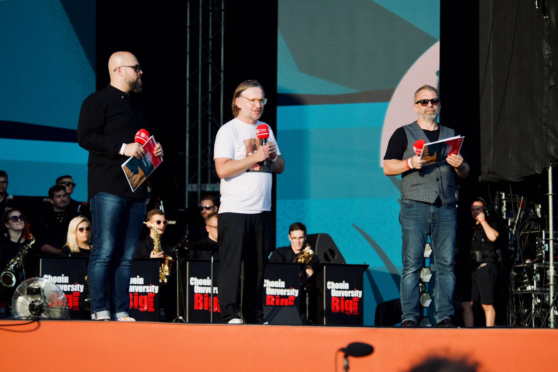 Od lewej: Marcin Kusy, Jacek Hawryluk, Piotr Metz