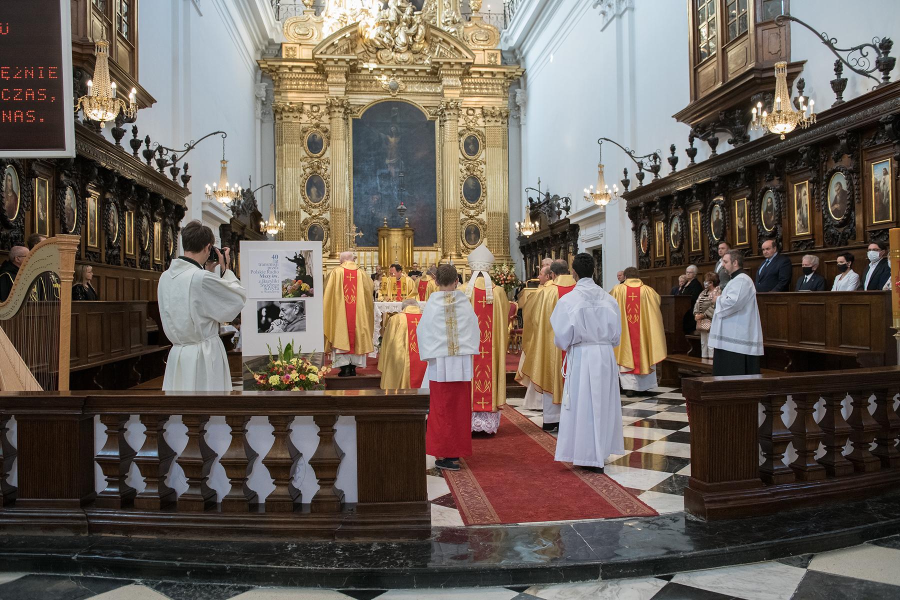 40-lecie transmisji mszy świętej w Polskim Radiu