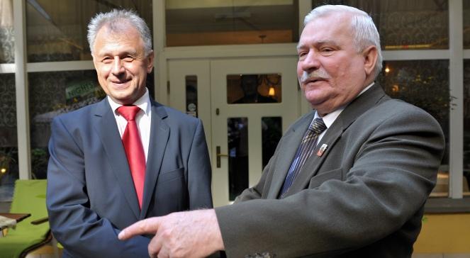 Lech Wałęsa poparł Lisa do Senatu
