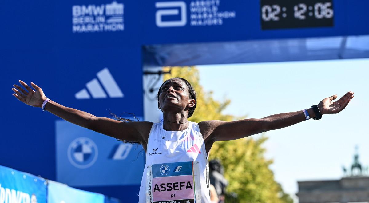 Maraton w Berlinie: jest nowy rekord świata. Tigst Assefa przeszła do historii 