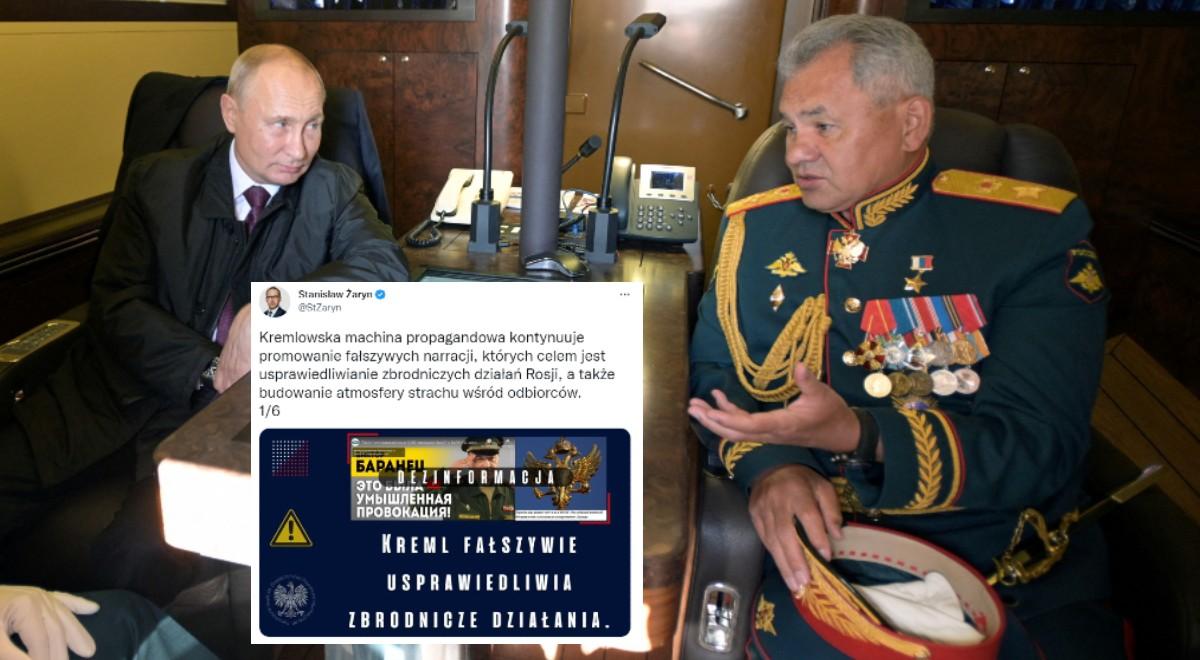 Fałszywa narracja Kremla. Żaryn: kłamią, prawie całe NATO jest w stanie wojny z Rosją