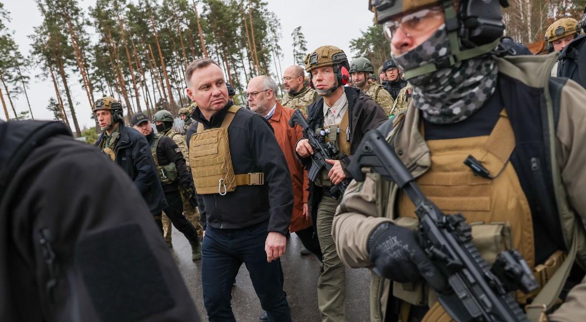 Prezydent wobec wojny na Ukrainie. Działania Andrzeja Dudy popiera zdecydowana większość Polaków