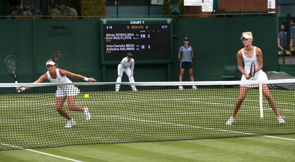 Wimbledon 2022: Alicja Rosolska i Erin Routliffe z kolejnym zwycięstwem. Jest ćwierćfinał!  