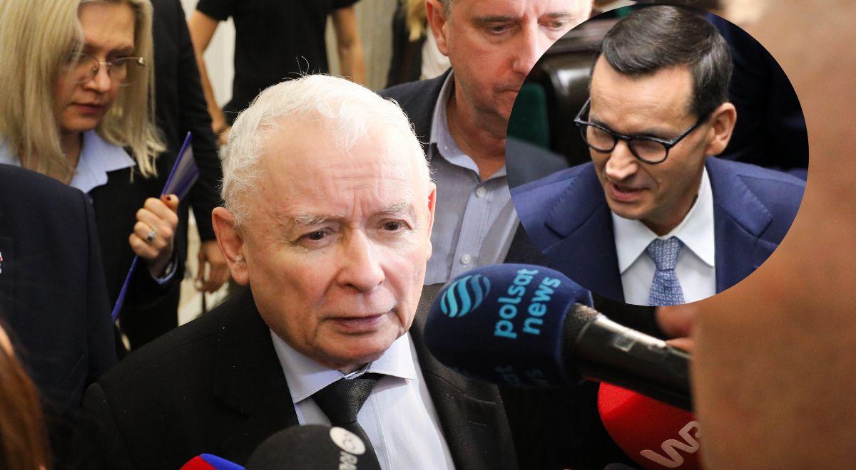 Kaczyński o stworzeniu nowego rządu przez Morawieckiego: jeśli mu się to uda, będzie to wielki sukces