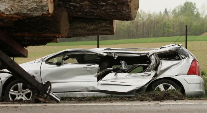 Tragiczny wypadek w Małopolsce. Zginął kierowca