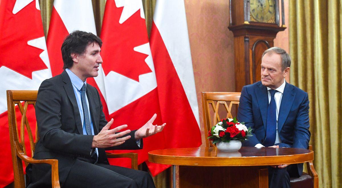 Spotkanie premierów Polski i Kanady. Omawiane są kwestie bezpieczeństwa
