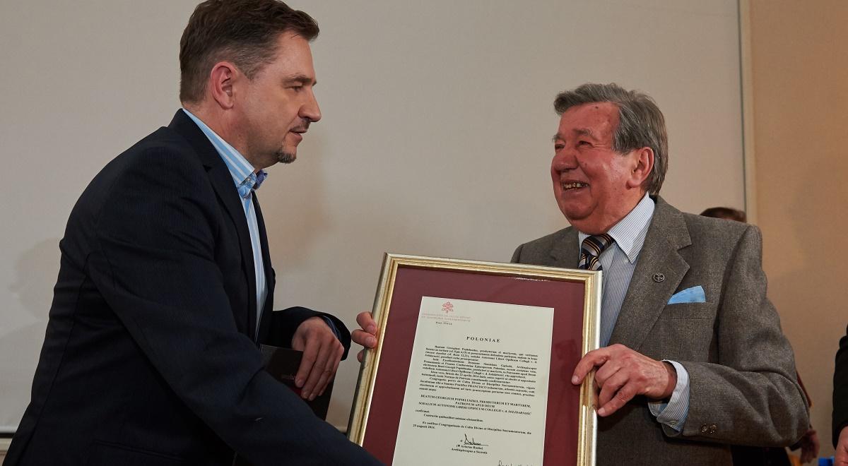 Nagroda dla lekarza, który chronił szczątki ks. Jerzego Popiełuszki