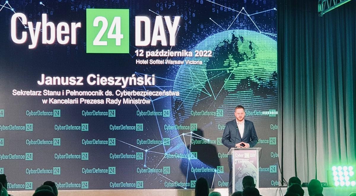 Konferencja Cyber24 Day. Cieszyński: chcemy przeznaczyć na cyberbezpieczeństwo nawet 9 mld zł
