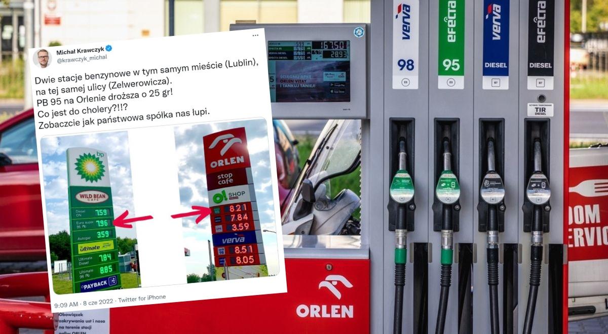Ceny paliw w Polsce. PKN Orlen wyjaśnia różnicę między stacjami własnymi a franczyzowymi