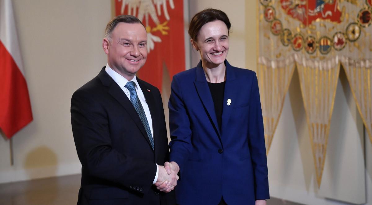Przewodnicząca Seimasu Litwy z wizytą w Polsce. Tematem rozmów sankcje i wsparcie Ukrainy