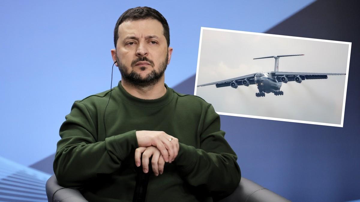 Katastrofa rosyjskiego samolotu Ił-76. Zełenski apeluje o międzynarodowe śledztwo, zbierze się RB ONZ
