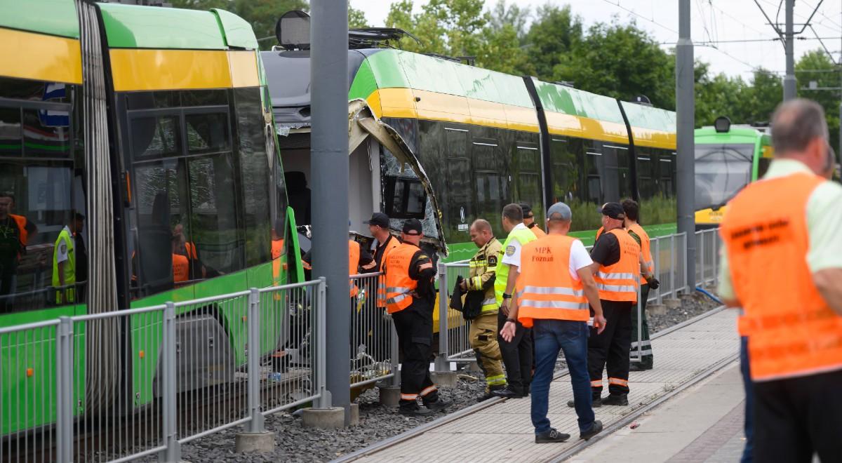 Poznań: wznowiono ruch tramwajów na rondzie Starołęka. Okoliczności czwartkowego wypadku będą badane